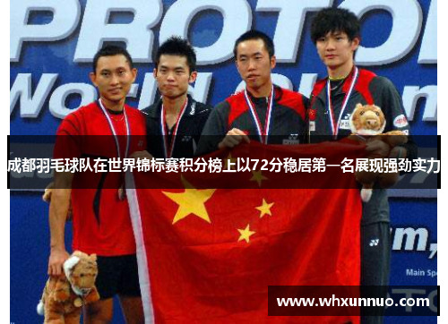 成都羽毛球队在世界锦标赛积分榜上以72分稳居第一名展现强劲实力